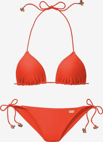 BUFFALO Triangel Bikini in Rot: predná strana