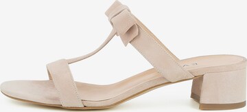 Mule 'Daria' EVITA en beige