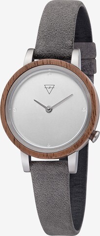 Kerbholz Analog Watch 'Luise' in Grey: front