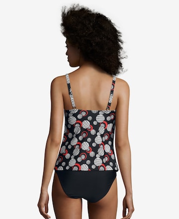 LASCANA Bustier Tankini in Zwart