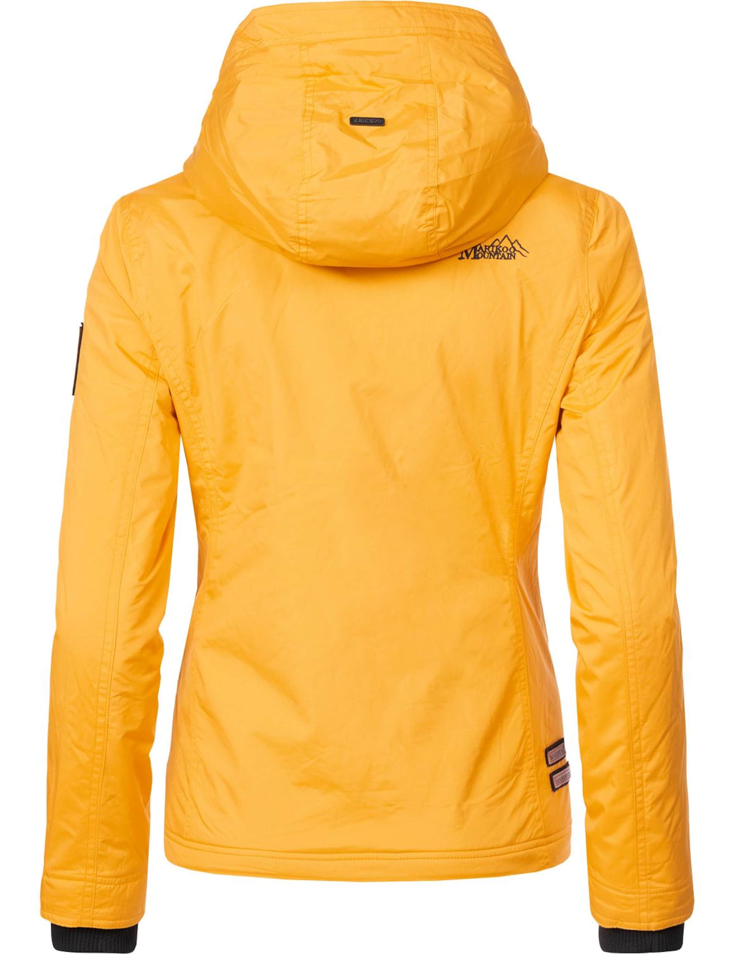 MARIKOO Funkčná bunda 'Erdbeere' - Žltá