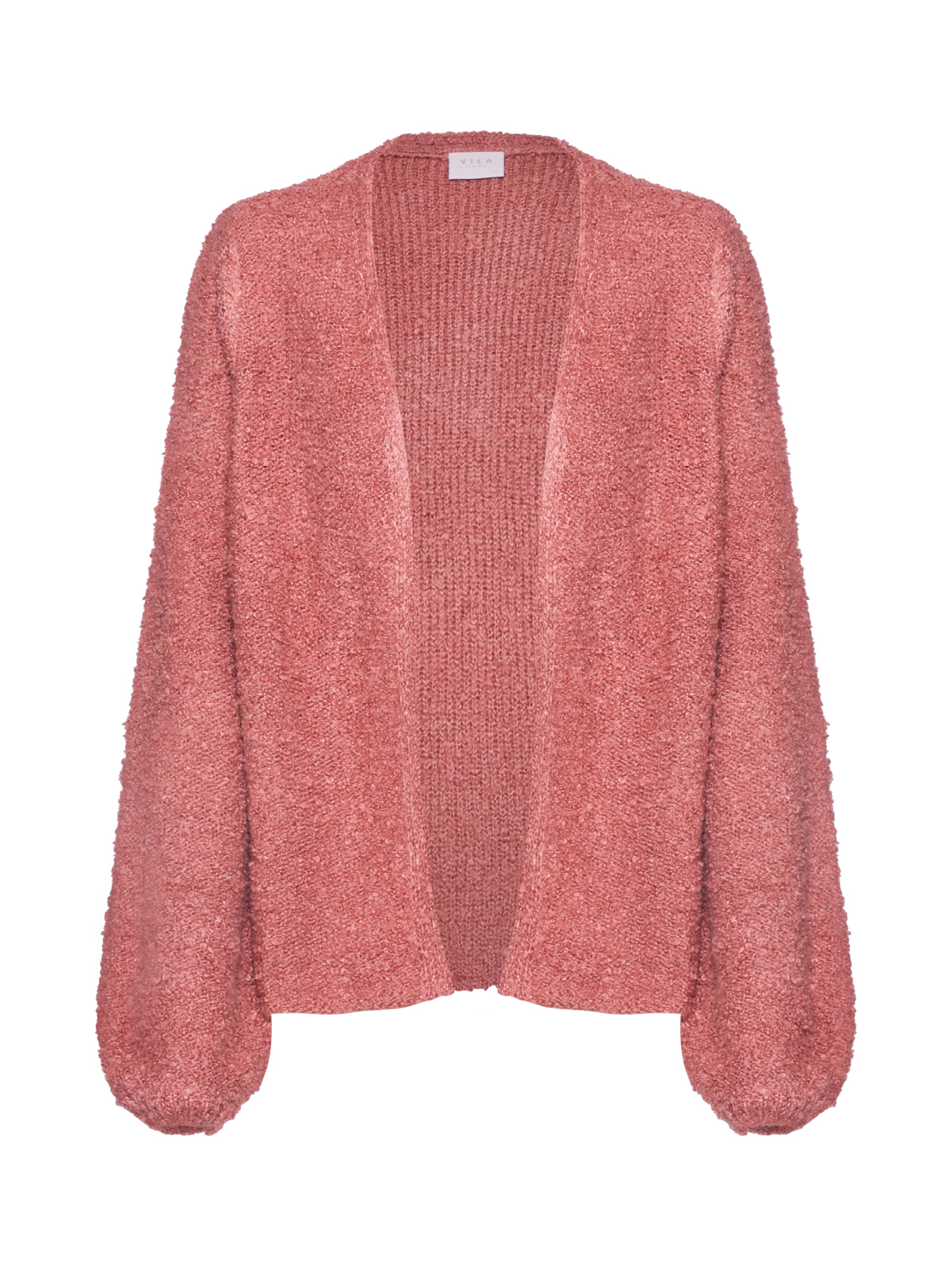 VILA - Gebreid vest 'BOSSA' in de kleur Rosé