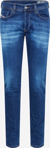 Skinny Jean 'SLEENKER-X' DIESEL en bleu : devant