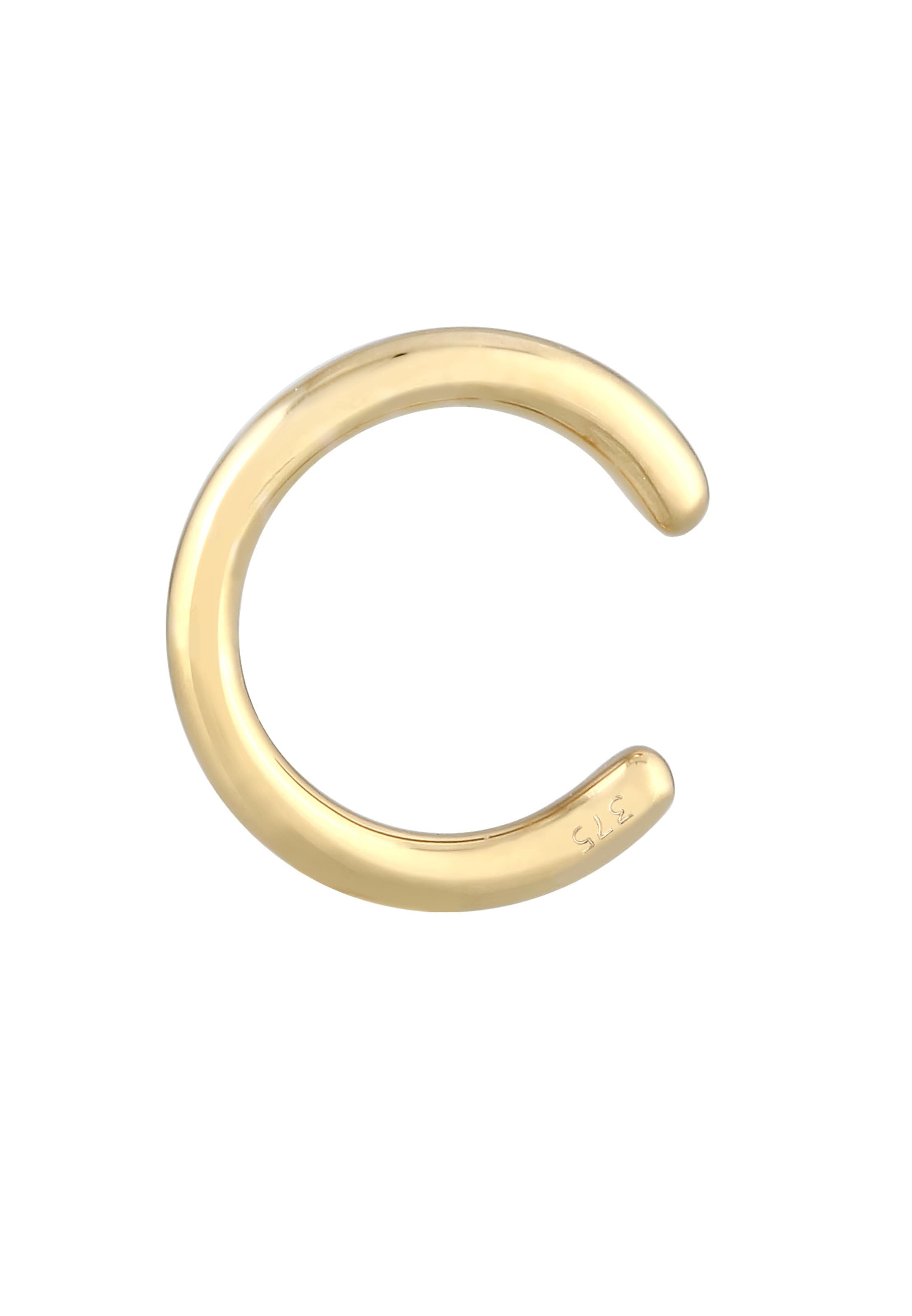 ELLI PREMIUM Ohrringe Earcuff, Minimal in Gold