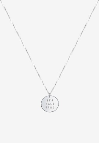 ELLI Necklace 'Wordings' in Silver