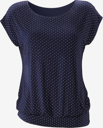 LASCANA Shirt in Blue