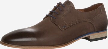 LLOYD Lace-Up Shoes 'Dodge' in Brown: front