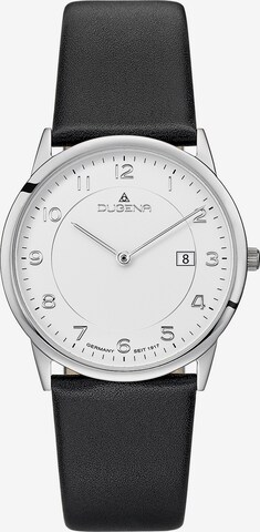 DUGENA Analog Watch in Black: front