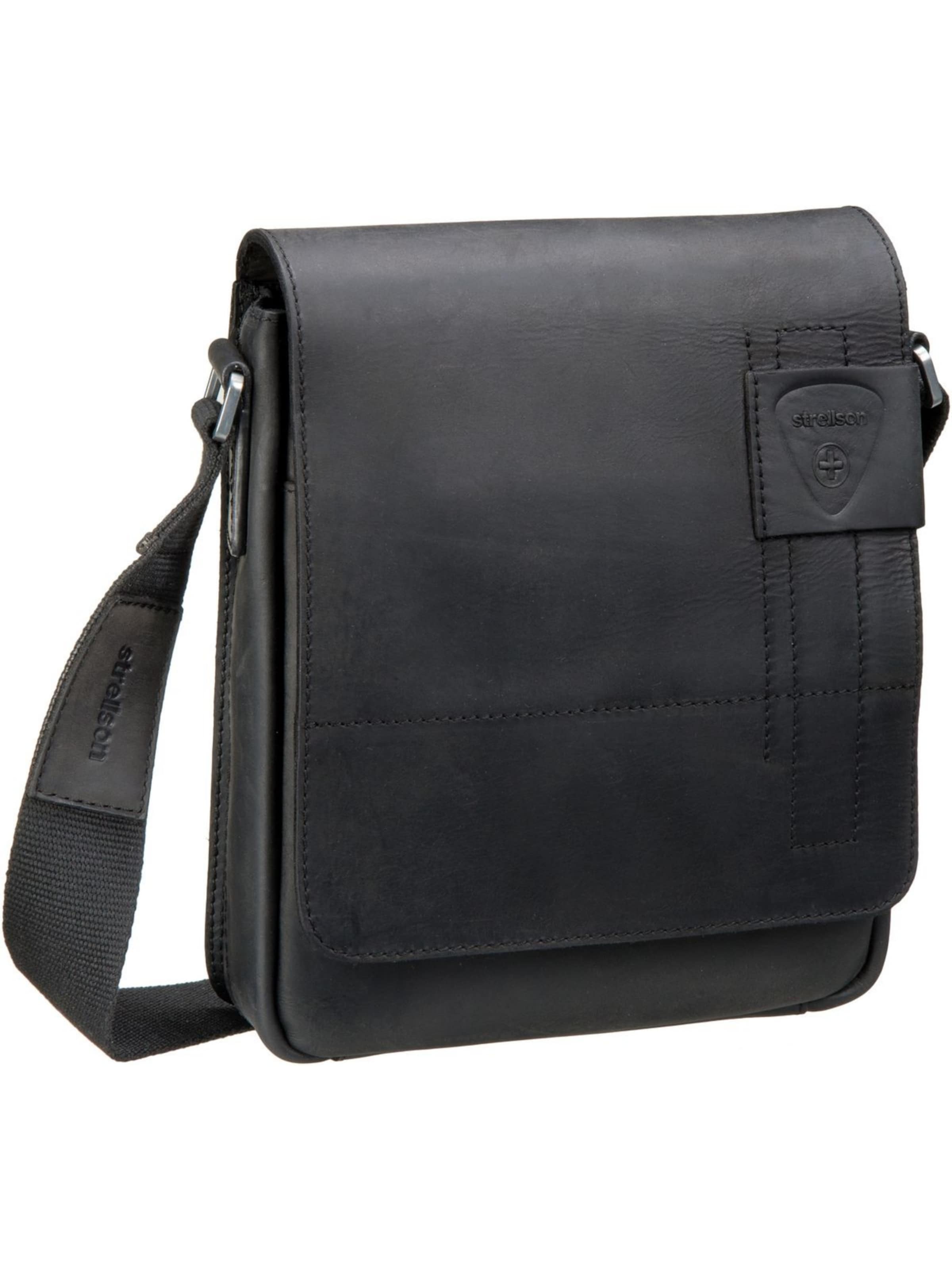 STRELLSON Taška přes rameno 'Richmond' – černá: přední strana