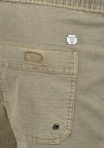 INDICODE JEANS Regular Trousers 'Francesco' in Beige
