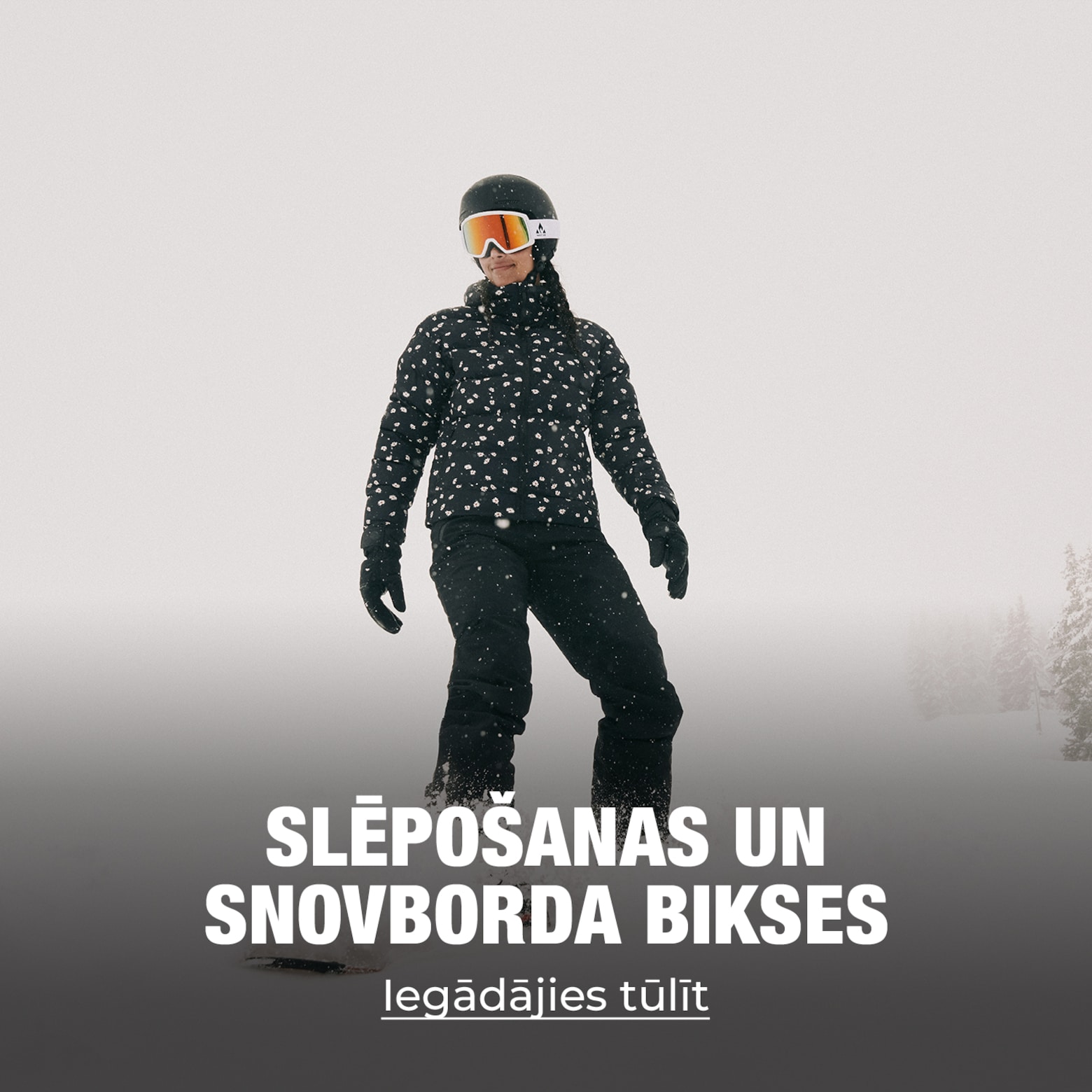 Apģērbi, aprīkojums, aksesuāri un vēl vairāk Slēpošanas un snovborda piederumi