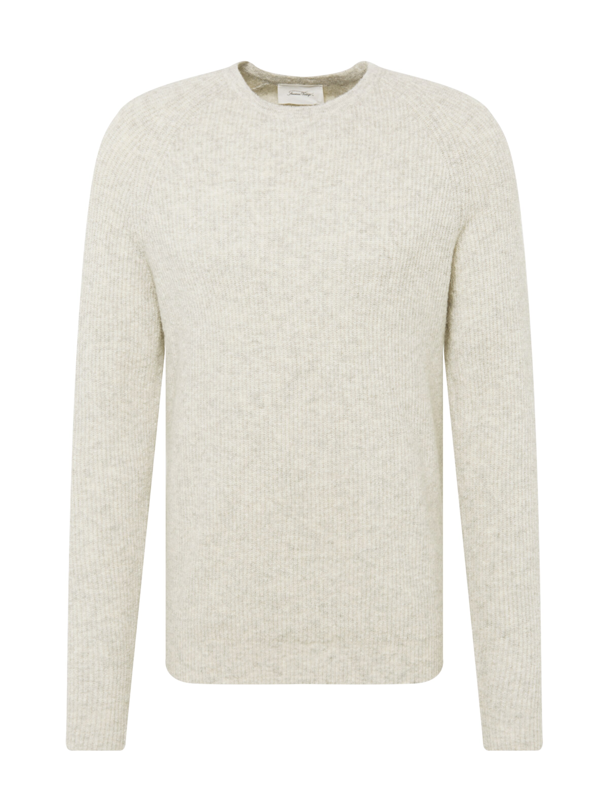 AMERICAN VINTAGE - Trui 'WOPY' in de kleur Beige gemêleerd