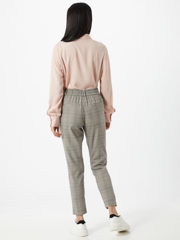 ONLY Slim fit Pleat-Front Pants 'Poptrash' in Grey