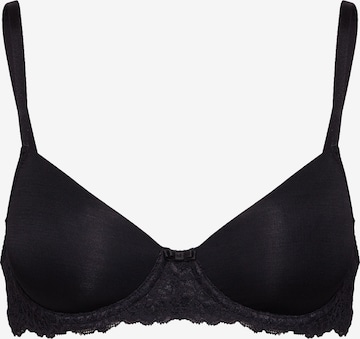 CALIDA T-shirt Bra 'Sensual Secrets' in Black: front