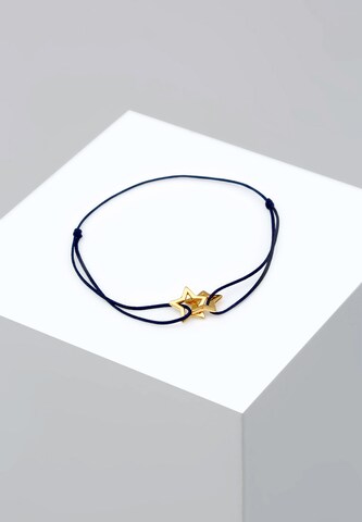 ELLI Armband Sterne, Textil-Armband in Blau
