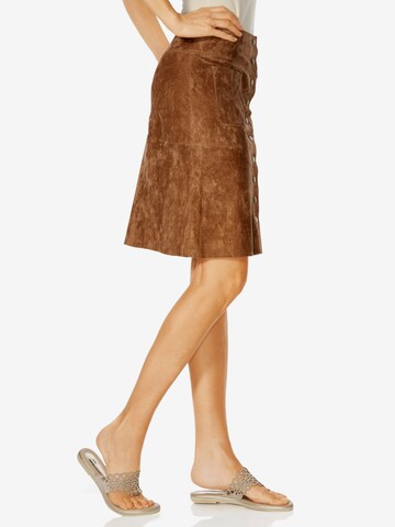 heine Skirt in Brown