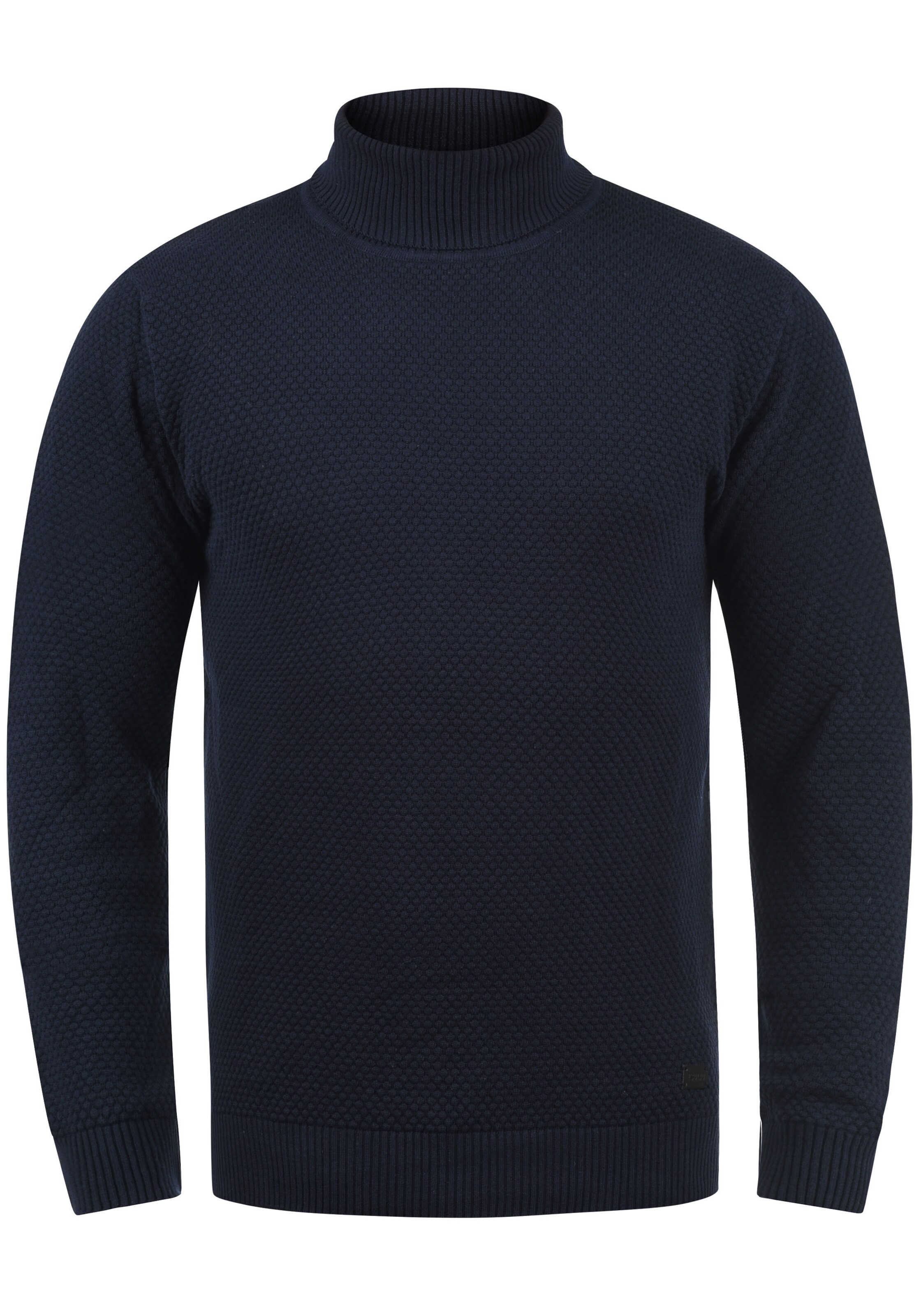!Solid Pullover 'Karlos' in Blau: Vorderseite