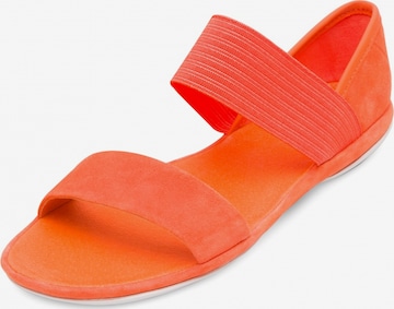 CAMPER Sandals 'Right' in Orange: front