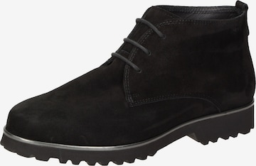 SIOUX Lace-Up Shoes in Black: front