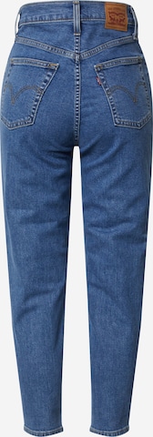 LEVI'S ® Tapered Jeans 'High Waisted Mom Jean' in Blauw
