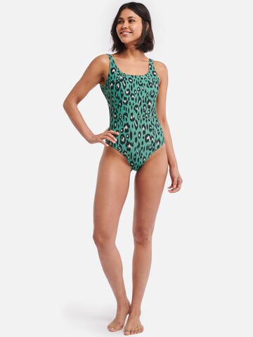 Shiwiregular Jednodijelni kupaći kostim - zelena boja