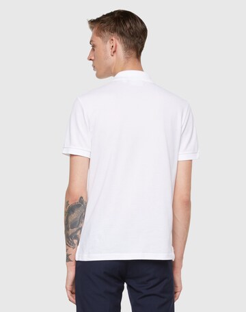 balta LACOSTE Priglundantis modelis Marškinėliai: galas