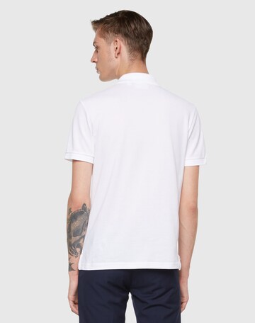 Coupe slim T-Shirt LACOSTE en blanc : derrière