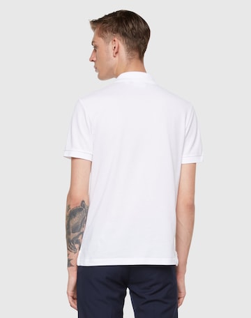 LACOSTE Slim Fit Poloshirt in Weiß: zadná strana