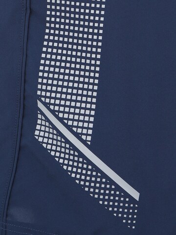 UNDER ARMOUR Regularen Športne hlače 'Woven Graphic' | modra barva