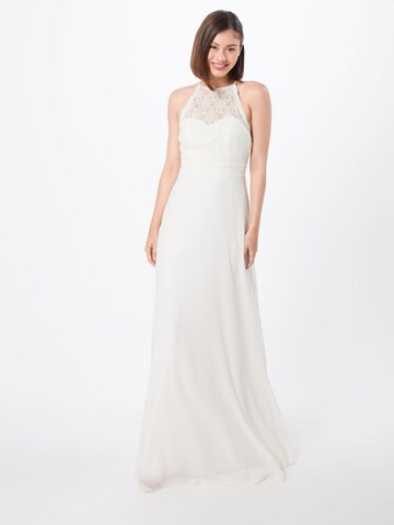 STAR NIGHT Evening dress in White: front