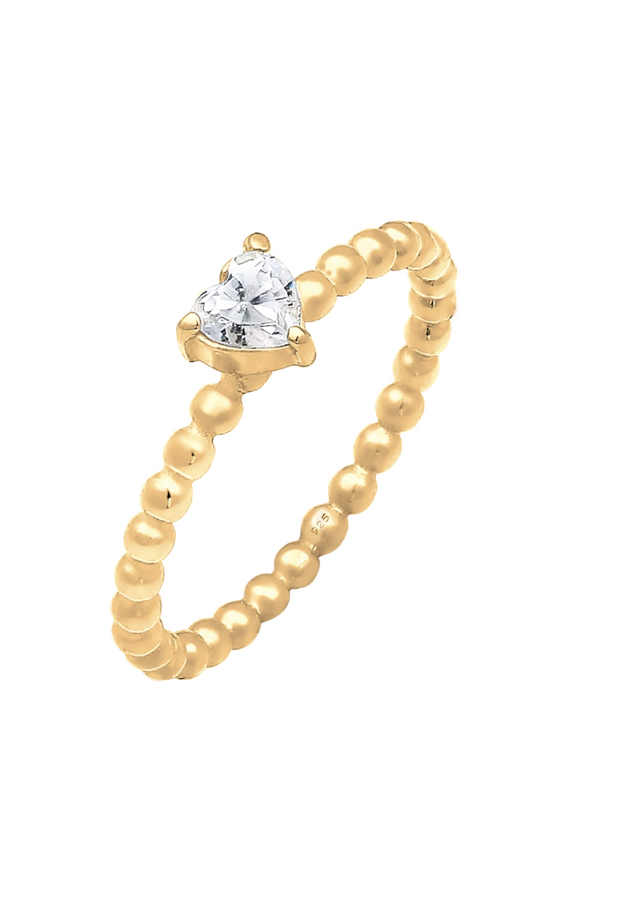 ELLI Ring in Goud: voorkant