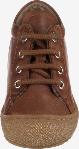 NATURINO First-Step Shoes 'Racoon' in Brown