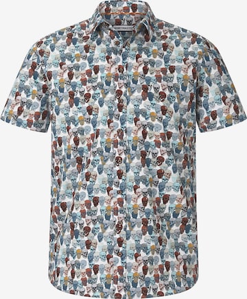 Shirtmaster Overhemd 'Colourfulskull' in Gemengde kleuren