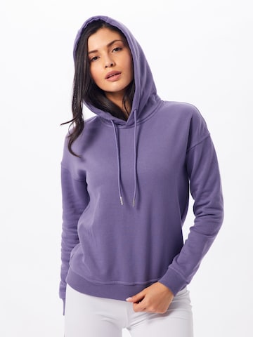 Urban Classics Mikina – fialová: přední strana