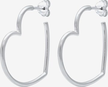 Boucles d'oreilles 'Herz' ELLI en argent : devant