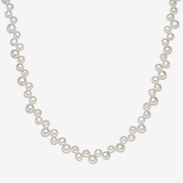 Valero Pearls Ketting in Wit: voorkant