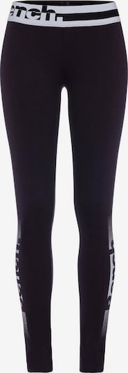 BENCH Leggings in schwarz / weiß, Produktansicht