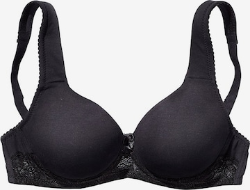 Soutien-gorge NUANCE en noir : devant