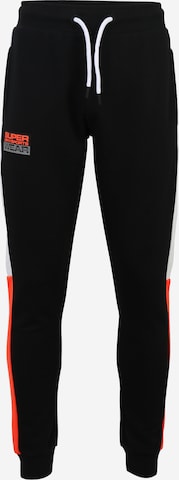 Tapered Pantaloni sport de la Superdry pe negru: față