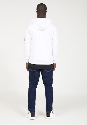 Sweat-shirt PLUS EIGHTEEN en blanc