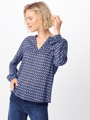 Kaffe Blouse 'KA Sary Tilly' in Blue: front