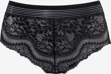 Slip PETITE FLEUR GOLD en noir : devant