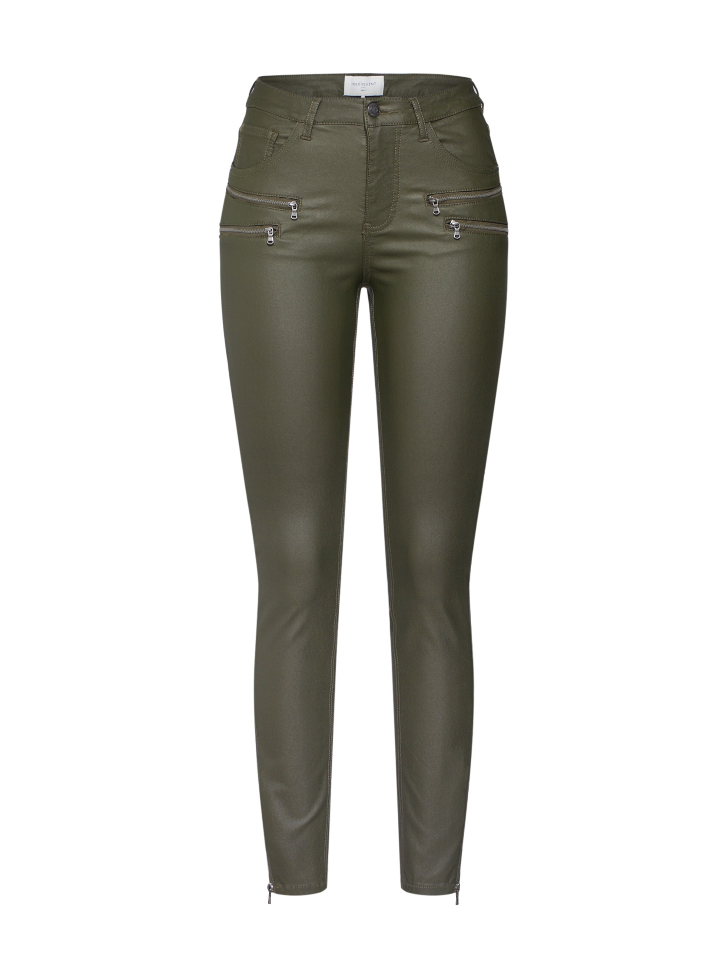 Freequent Pantalon 'FQAIDA' en olive: Vue de face