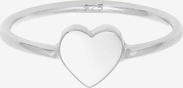 ELLI Ring 'Herz' in Silver