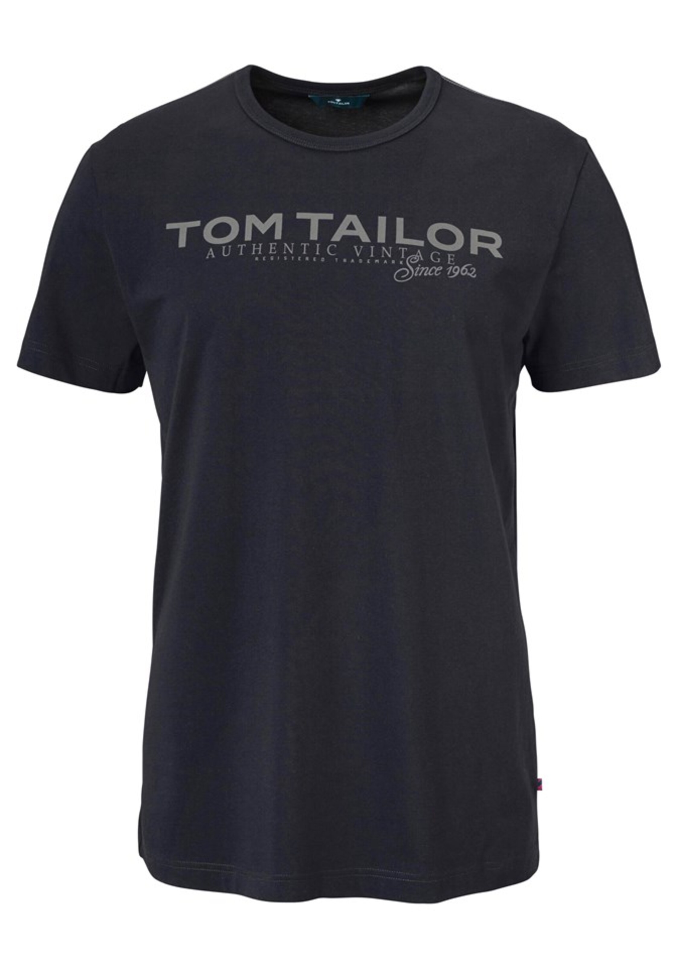 TOM TAILOR T-Shirt in Schwarz: Vorderseite