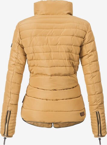 MARIKOO Winterjacke 'Amber' in Braun