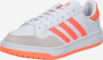 ADIDAS ORIGINALS Sneaker 'Team Court W' in grau / koralle / weiß, Produktansicht