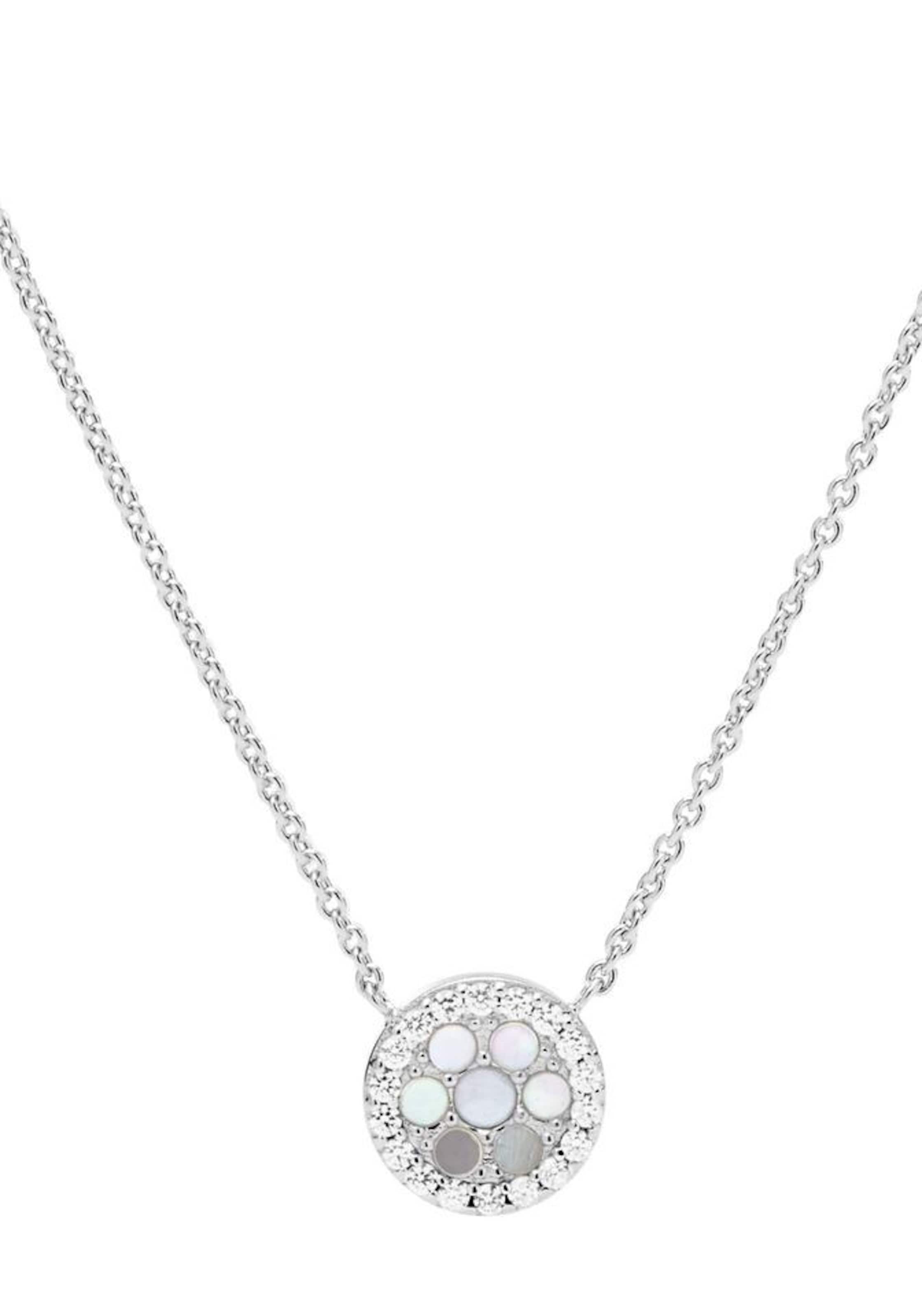 FOSSIL - Colar em prata: frente