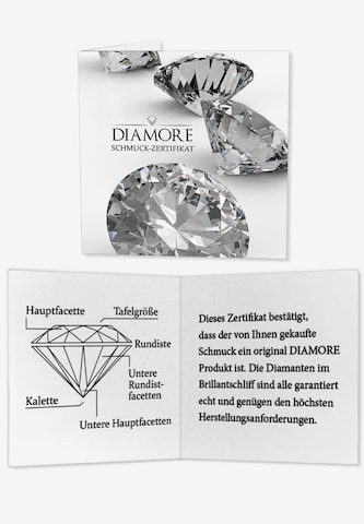 Elli DIAMONDS Schmuckset Diamant, Geo, Kreis in Gold