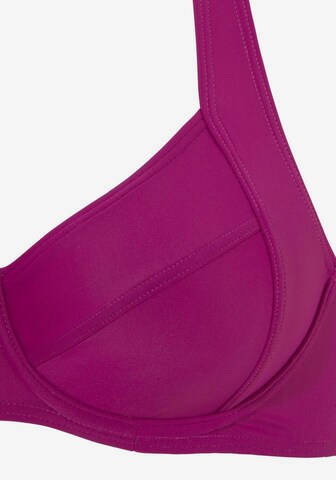 LASCANA T-shirt Bikini in Roze